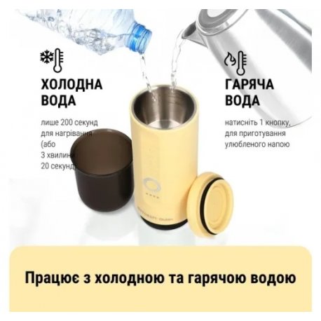 Кавоварка Buydeem Yellow (OTEM-01-MY)