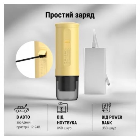 Кофеварка Buydeem Yellow (OTEM-01-MY)