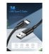 Кабель Ugreen US287 USB 2.0 to USB Type-C (0.5m) Black (60115)