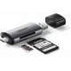 Кардидер Ugreen CM185 USB-C + USB для TF/SD 3.0 Card Reader Gray (50706) Кардидер Ugreen CM185 USB-C + USB для TF/SD 3.0 Card Reader Gray (50706)