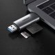 Кардидер Ugreen CM185 USB-C + USB для TF/SD 3.0 Card Reader Gray (50706) Кардидер Ugreen CM185 USB-C + USB для TF/SD 3.0 Card Reader Gray (50706)