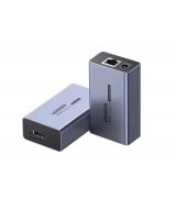 Перехідник Ugreen CM609 HDMI Over Ethernet Extender 50m Gray (90811EU)
