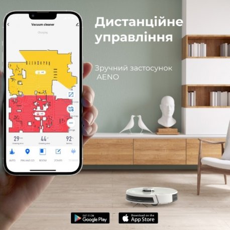 Робот-пылесос Aeno Aeno RC2S White (ARC0002S)