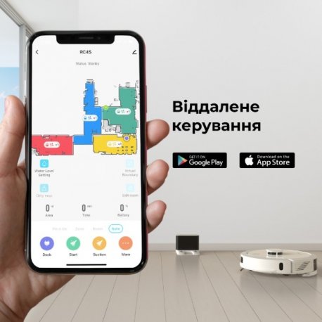 Робот-пилосос Aeno RC8S White (ARC0008S)