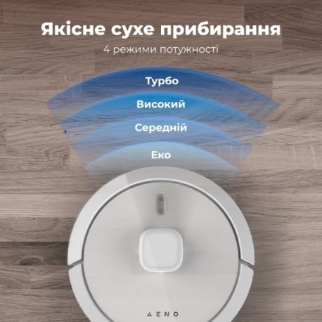 Робот-пилосос Aeno RC8S White (ARC0008S)