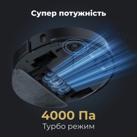 Робот-пылесос Aeno RC7S Black (ARC0007S)