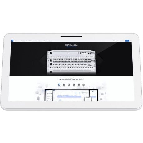 Монитор Ubiquiti Full HD PoE++ touchscreen White 21.5 (UC-DISPLAY)