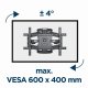 Кронштейн Gembird VESA 600х400 (WM-75ST-01) Кронштейн Gembird VESA 600х400 (WM-75ST-01)