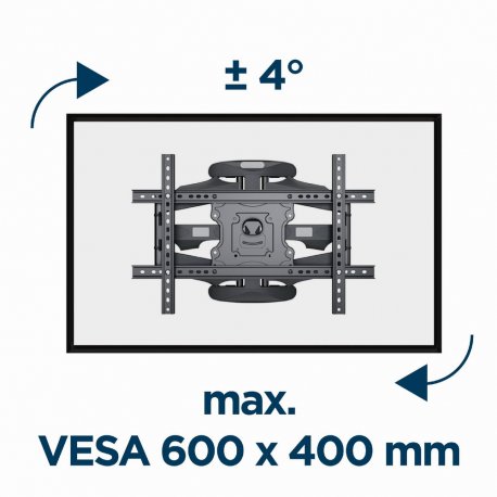 Кронштейн Gembird VESA 600х400 (WM-75ST-01)