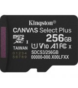 Карта пам'яті Kingston MicroSDXC 256GB Canvas Select Plus Gen3 150MB/s A1 (SDCS3/256GBSP)