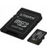 Карта памяти Kingston MicroSDXC 256GB Canvas Select Plus Gen3 150MB/s A10 + SD-адаптер (SDCS3/256GB)