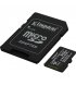 Карта памяти Kingston MicroSDXC 512GB Canvas Select Plus Gen3 150MB/s A1 + SD-адаптер (SDCS3/512GB)