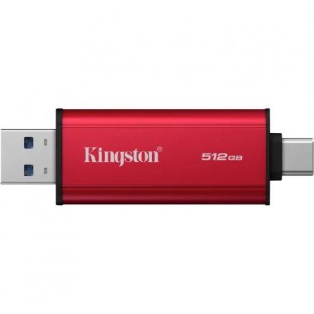 Портативный SSD Kingston Dual 512GB USB-A/C USB 3.2 Gen 2 (SPSD/512GB)