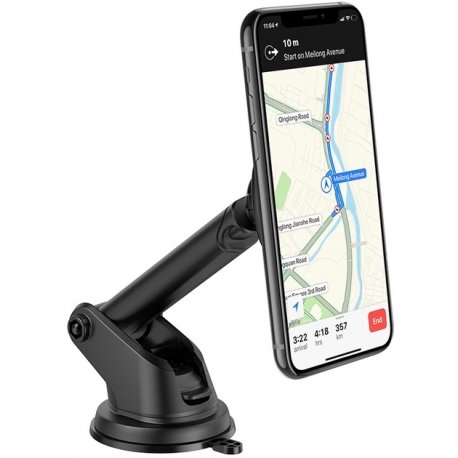 Автодержатель Hoco H9 Black (6931474791573)