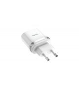 Сетевое зарядное устройство Hoco C12Q White (6931474716309)
