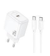Сетевое зарядное устройство Hoco C109A White (6942007656726)