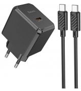 Сетевое зарядное устройство Hoco C72Q Black (6931474732521)
