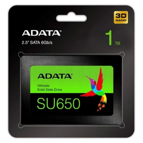 Портативний SSD ADATA Ultimate SU650 1TB 2.5" SATA (ASU650SS-1TT-R)