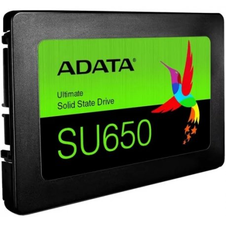 Портативний SSD ADATA Ultimate SU650 512GB 2.5" SATA (ASU650SS-512GT-R)