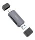 Кардидер Hoco HB45 Metal Gray (6942007620529)