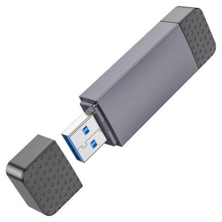 Кардидер Hoco HB45 Metal Gray (6942007620529)