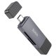 Кардидер Hoco HB45 Metal Gray (6942007620529) Кардидер Hoco HB45 Metal Gray (6942007620529)