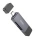 Кардрідер Hoco HB45 Metal Gray (6942007620529)