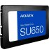 Портативный SSD ADATA Ultimate SU650 2TB 2.5" SATA (ASU650SS-2TT-R)