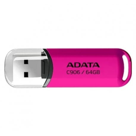 Флеш накопичувач USB ADATA 64GB C906 USB 2.0 Purple Pink (AC906-64G-RPP)