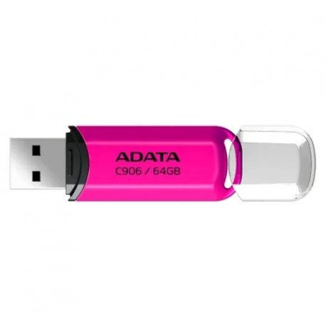 Флеш накопичувач USB ADATA 64GB C906 USB 2.0 Purple Pink (AC906-64G-RPP)
