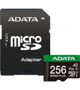Карта памʼяті ADATA Speed Plus MicroSDXC 256GB UHS-I U3 Class 10 (UD256GUI3V30A2SP-RA1)