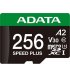 Карта памяти ADATA Speed ​​Plus MicroSDXC 256GB UHS-I U3 Class 10 (UD256GUI3V30A2SP-RA1)