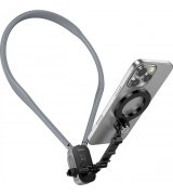 Держатель на шею Hoco K31 Campo Black/ Gray (6942007664646)