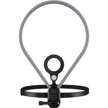 Держатель на шею Hoco K31 Campo Black/ Gray (6942007664646)