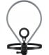 Держатель на шею Hoco K31 Campo Black/ Gray (6942007664646)