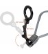 Держатель на шею Hoco K31 Campo Black/ Gray (6942007664646)