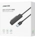 Адаптер Ugreen CM321 USB-A 3.0 to SATA 2.5" Black (UGR-70609)