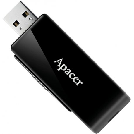 Флеш накопитель Apacer AH350 32Gb USB 3.1 Black (AP32GAH350B-1)