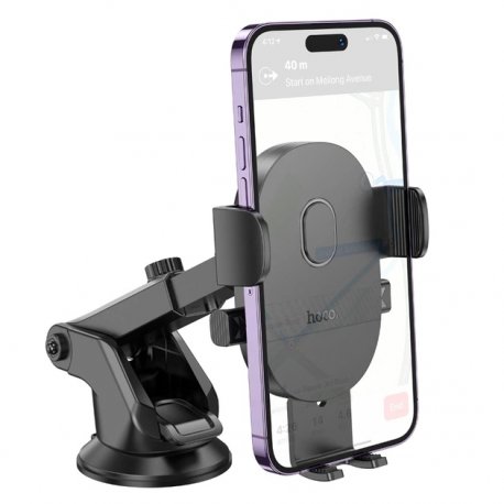 Автодержатель Hoco H19 Black (6942007601580)