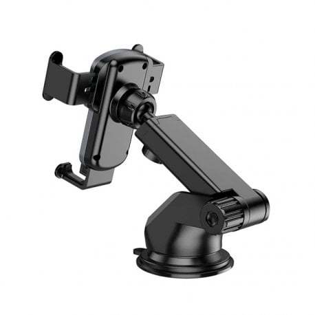 Автотримач Hoco CA104 Black Metal Gray (6931474766236)