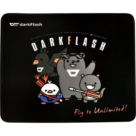 Коврик для мыши Dark Flash Black (MOUSE PAD)