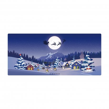 Килимок для миші Montech Blue/White (GMP 103 (XMAS))