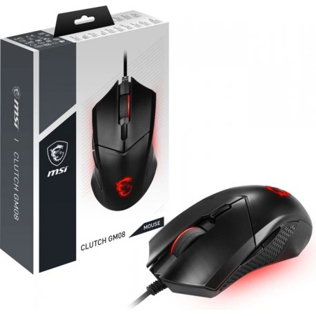 Мышь MSI Clutch GM08 Black (CLUTCH GM08)