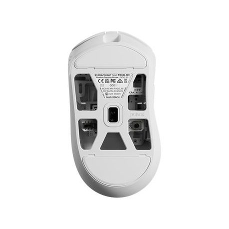 Миша ігрова бездротова Endgame Gear XM2w 4k v2 White Transparent (PGW-EG-MOU-082)
