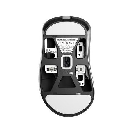 Миша ігрова бездротова Endgame Gear XM2w 4k v2 White Transparent (PGW-EG-MOU-082)