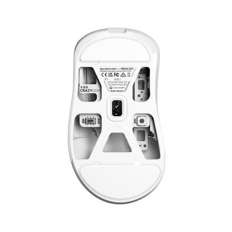 Миша ігрова бездротова Endgame Gear XM2w 4k v2 White Transparent (PGW-EG-MOU-082)