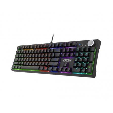 Клавиатура игровая MSI FORGE GK320 Black (FORGE GK320 RED UA)