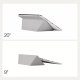 Чехол Pitaka для iPad Pro 13" M4/M5 MagEZ Folio 3 White (FOL2602P) Чехол Pitaka для iPad Pro 13" M4/M5 MagEZ Folio 3 White (FOL2602P)