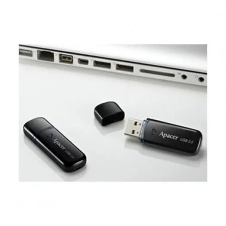 Флеш накопичувач USB Apacer AH355 64GB Black USB3.0 (AP64GAH355B-1)