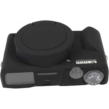 Чохол для камери Canon G7X Mark 3 Silicone Case Black